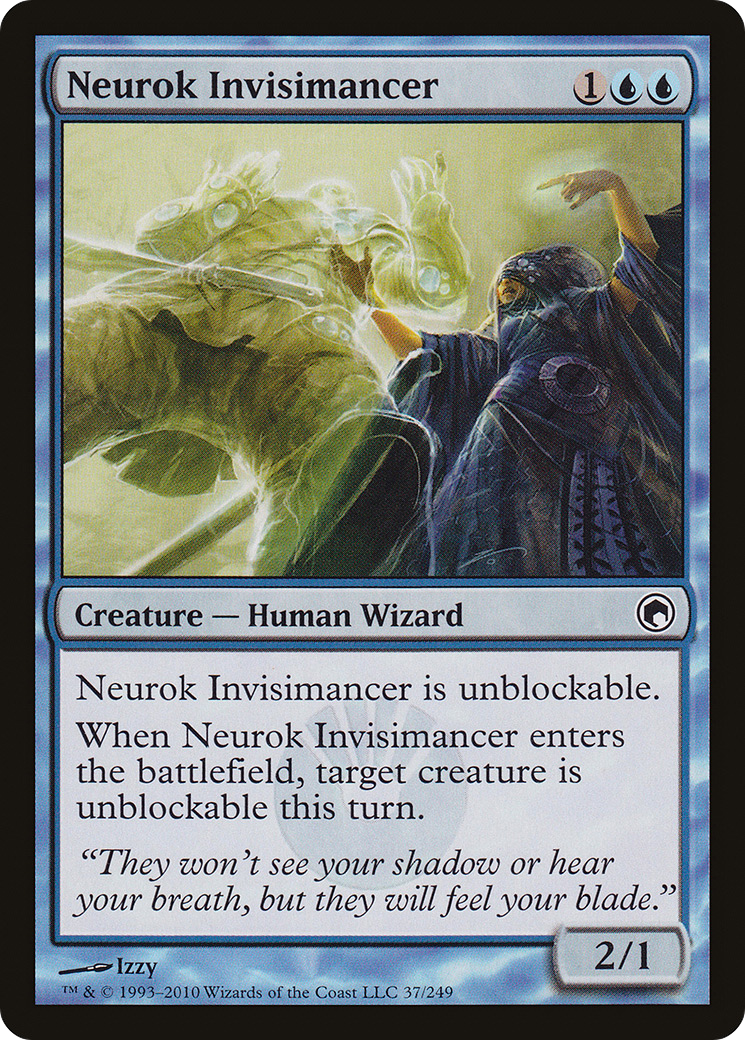 Neurok Invisimancer (SOM-037) - Scars of Mirrodin Foil