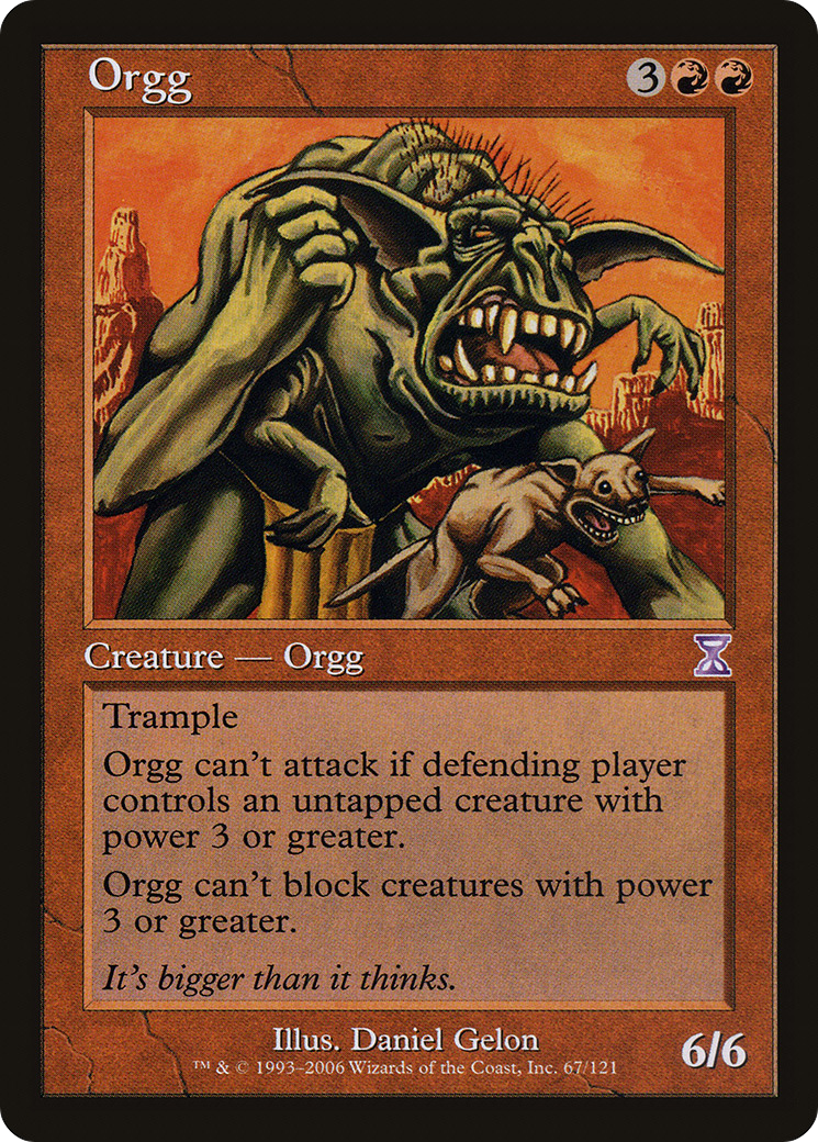 Orgg (TSB-067) - Time Spiral Timeshifted Foil