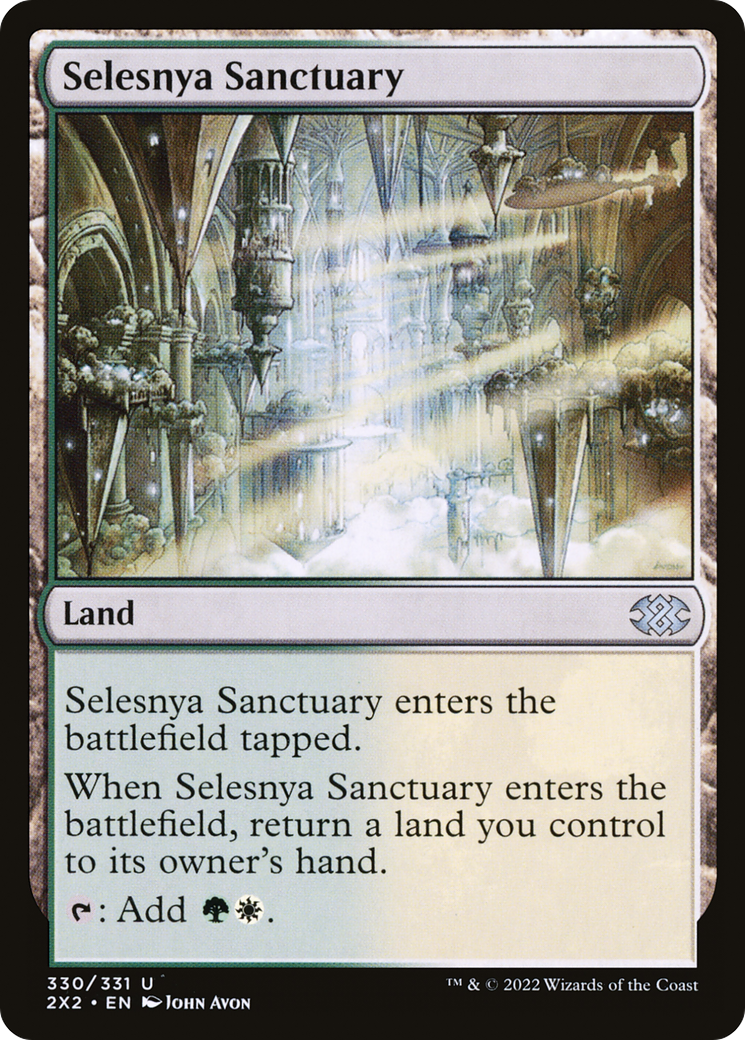 Selesnya Sanctuary (2X2-330) - Double Masters 2022 Foil