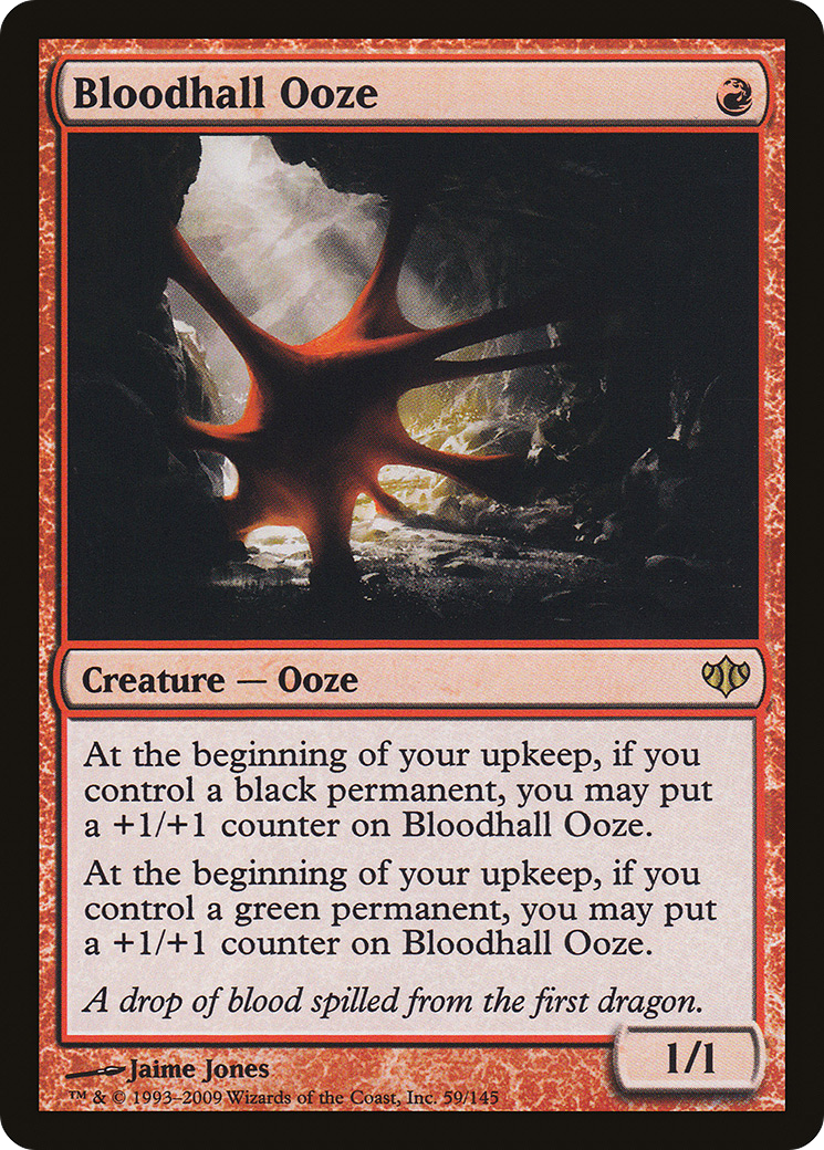 Bloodhall Ooze (CON-050) - Conflux Foil