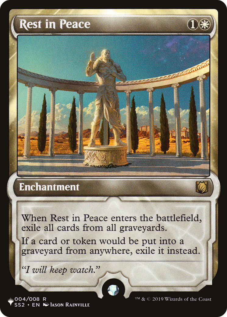 Rest in Peace (LIST-004/008) - The List