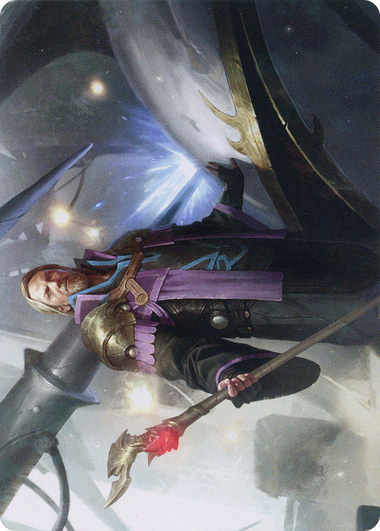 Urza, Prince of Kroog // Urza, Prince of Kroog (ABRO-043) - The Brothers' War Art Series (Borderless) Foil
