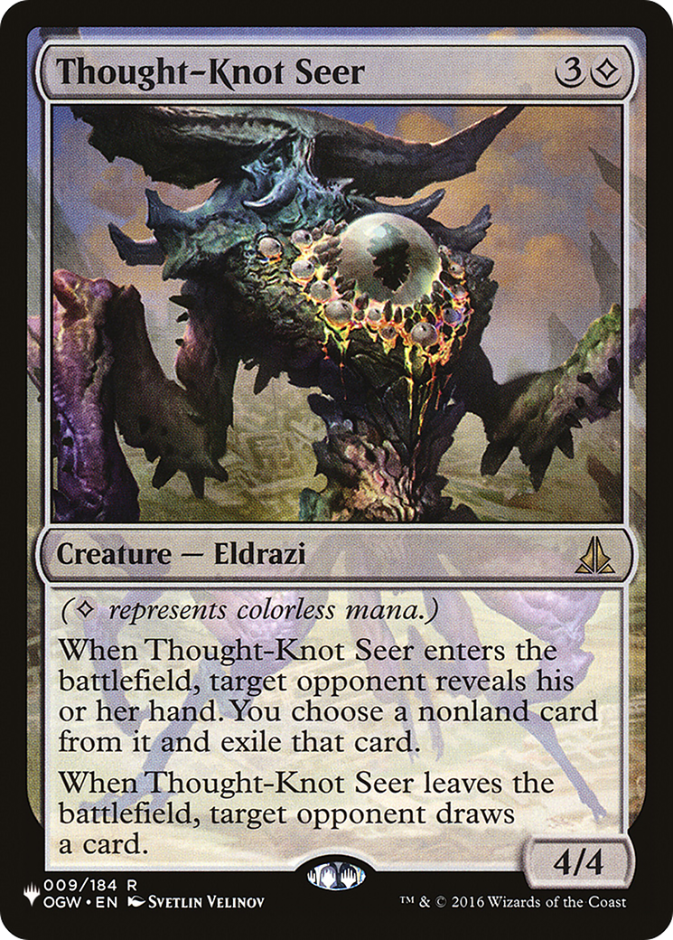 Thought-Knot Seer (LIST-009/184) - The List