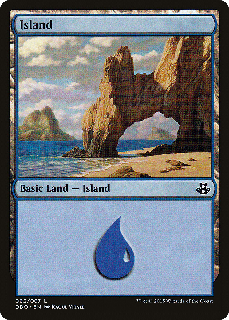 Island (062) (DDO-062) - Duel Decks: Elspeth vs. Kiora