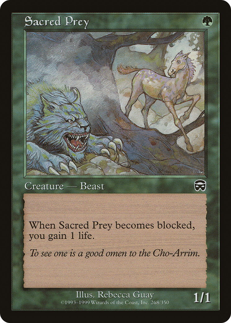 Sacred Prey (MMQ-268) - Mercadian Masques