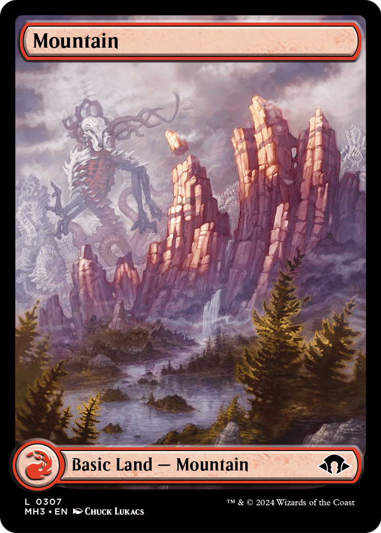 Mountain (0307) (MH3-307) - Modern Horizons 3 Foil