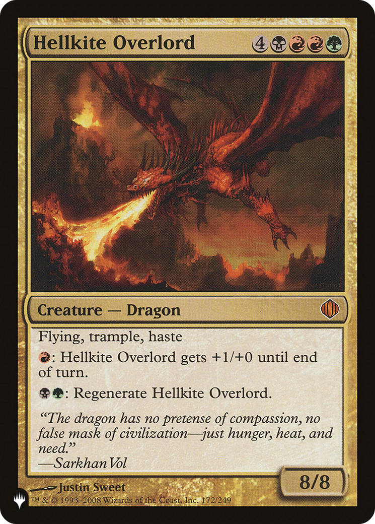 Hellkite Overlord (LIST-172/249) - The List
