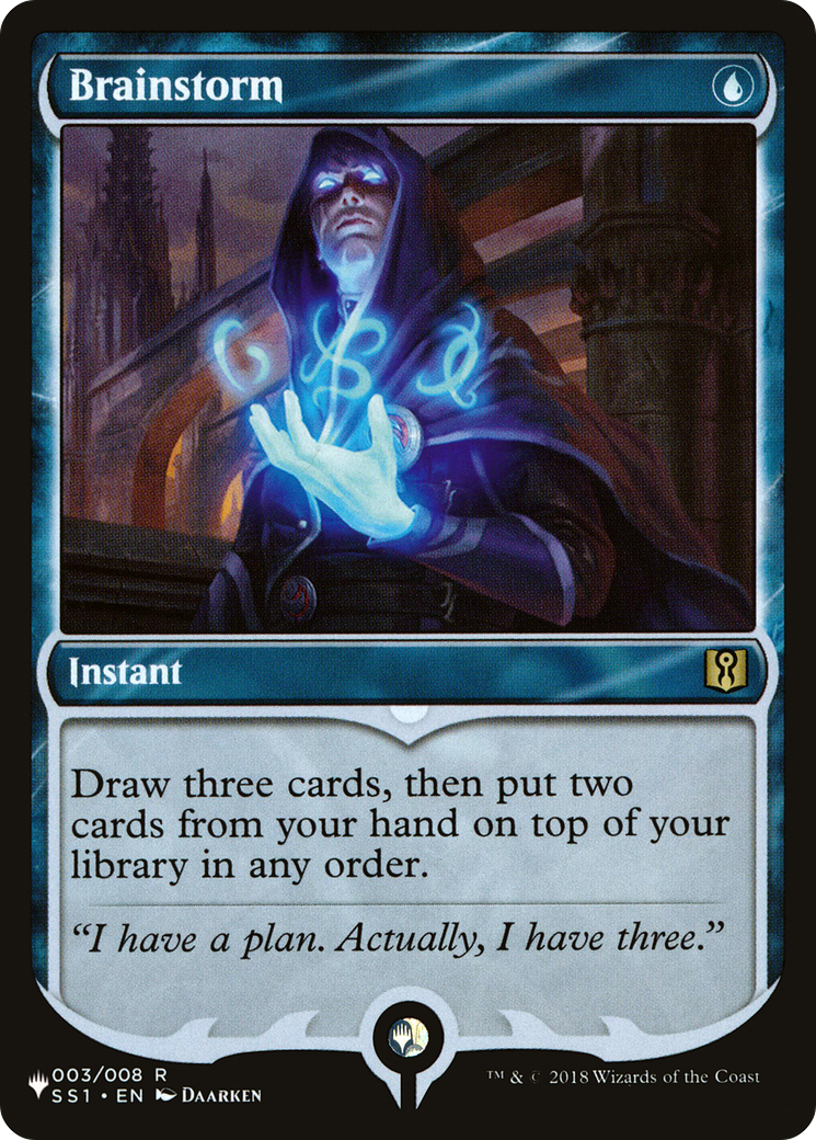 Brainstorm (SS1) (LIST-003/008) - The List