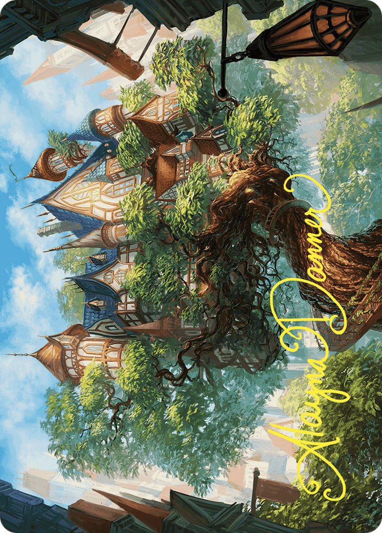 Edgewall Inn // Edgewall Inn (AWOE-046) - Wilds of Eldraine Art Series (Borderless) Foil