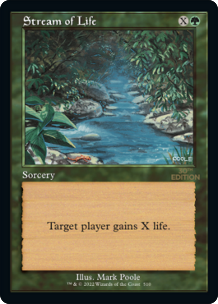 Stream of Life (Retro Frame) (30A-510) - 30th Anniversary Edition