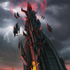 Barad-dûr // Barad-dûr (ALTR-054) - Tales of Middle-earth Art Series (Borderless) Foil