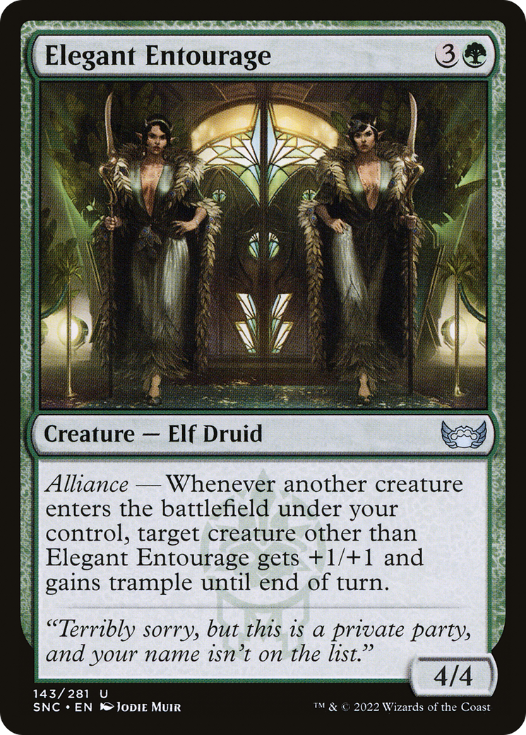 Elegant Entourage (SNC-143) - Streets of New Capenna