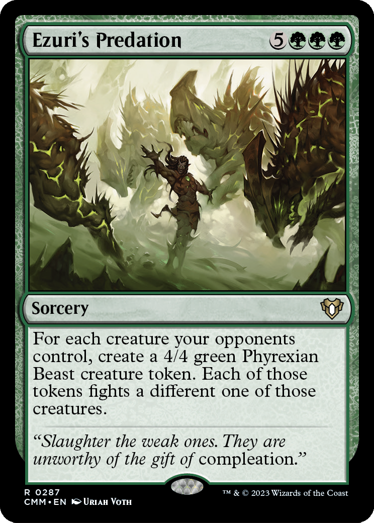 Ezuri's Predation (CMM-287) - Commander Masters