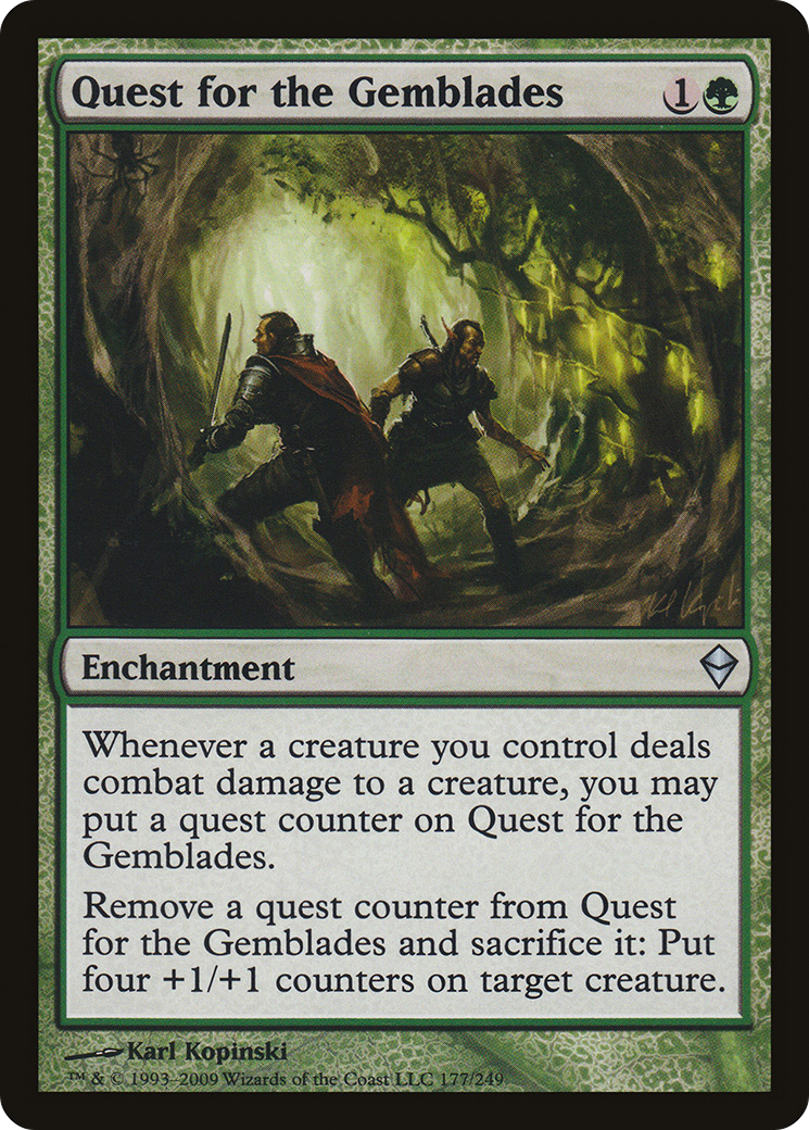 Quest for the Gemblades (ZEN-177) - Zendikar