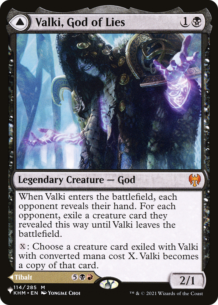 Valki, God of Lies (LIST-114) - The List