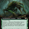 Demolisher Spawn (Extended Art) [Duskmourn: House of Horror Commander]