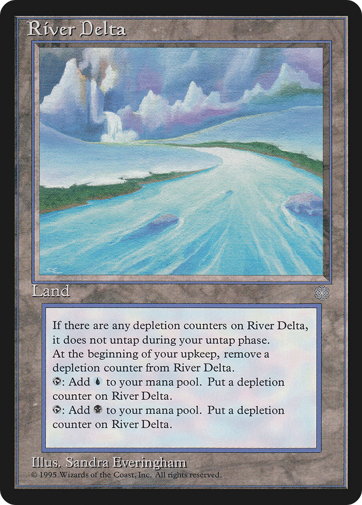 River Delta (ICE-) - Ice Age