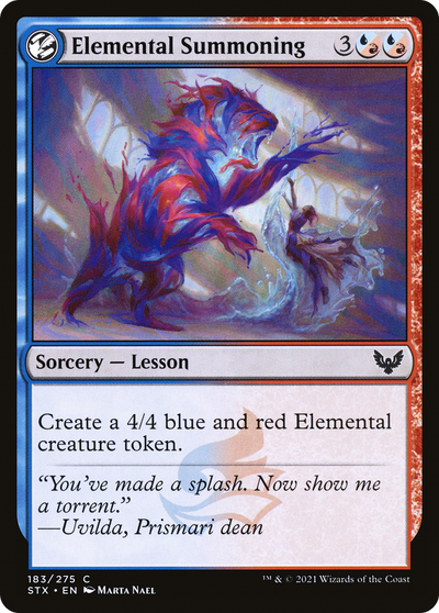 Elemental Summoning [Strixhaven: School of Mages]