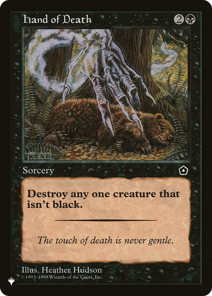 Hand of Death (LIST-) - The List