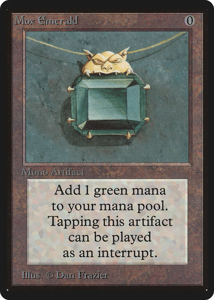 Mox Emerald (LEB-) - Limited Edition Beta