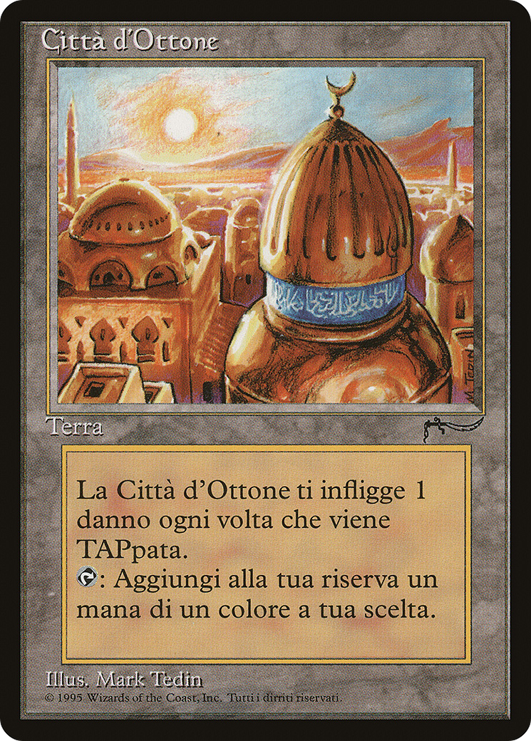 City of Brass (Italian) - "Citta d'Ottone" (REN-) - Rinascimento