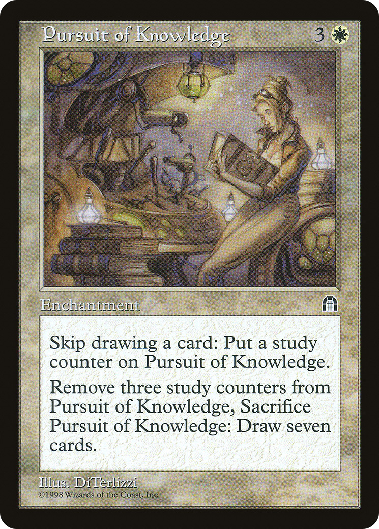 Pursuit of Knowledge (STH-) - Stronghold