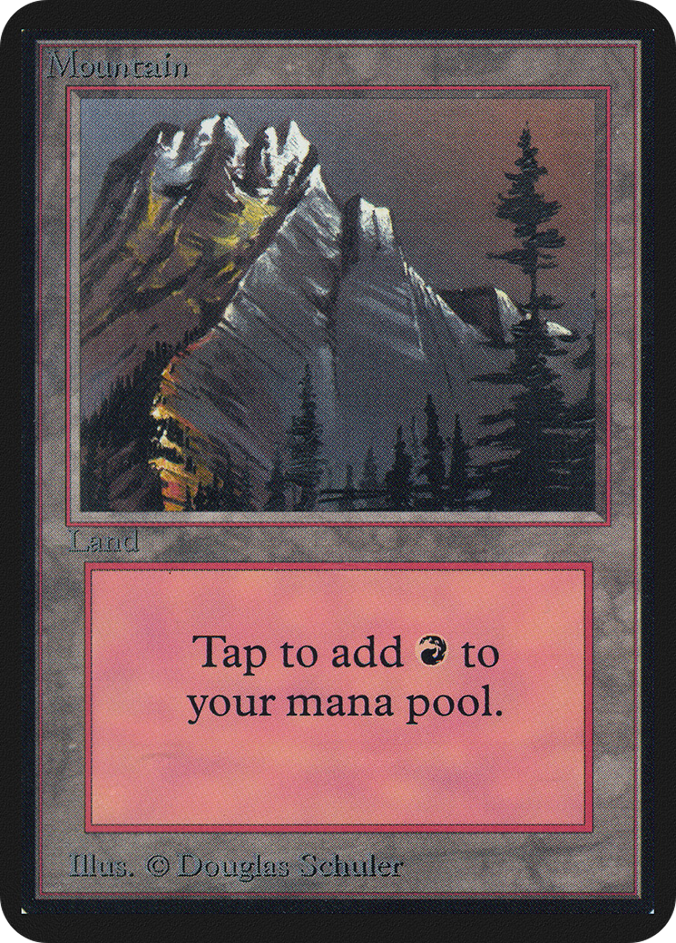 Mountain (A) (LEA-) - Limited Edition Alpha