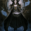 Tasha, the Witch Queen // Tasha, the Witch Queen (ACLB-076) - Battle for Baldur's Gate Art Series (Borderless) Foil