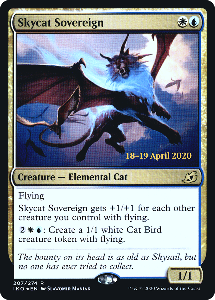 Skycat Sovereign (PRE-207) - Ikoria: Lair of Behemoths Promos Foil