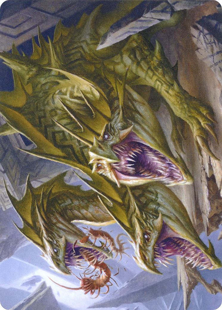 Grakmaw, Skyclave Ravager // Grakmaw, Skyclave Ravager (AZNR-076) - Zendikar Rising Art Series (Borderless)
