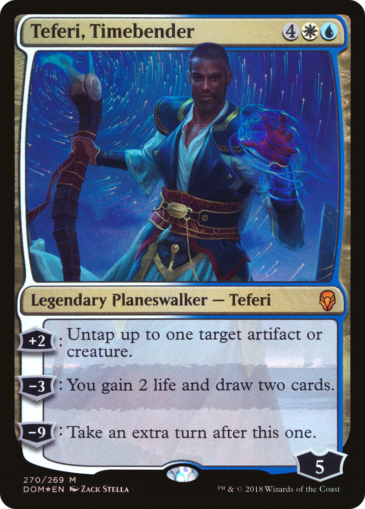 Teferi, Timebender (DOM-270) - Dominaria Foil