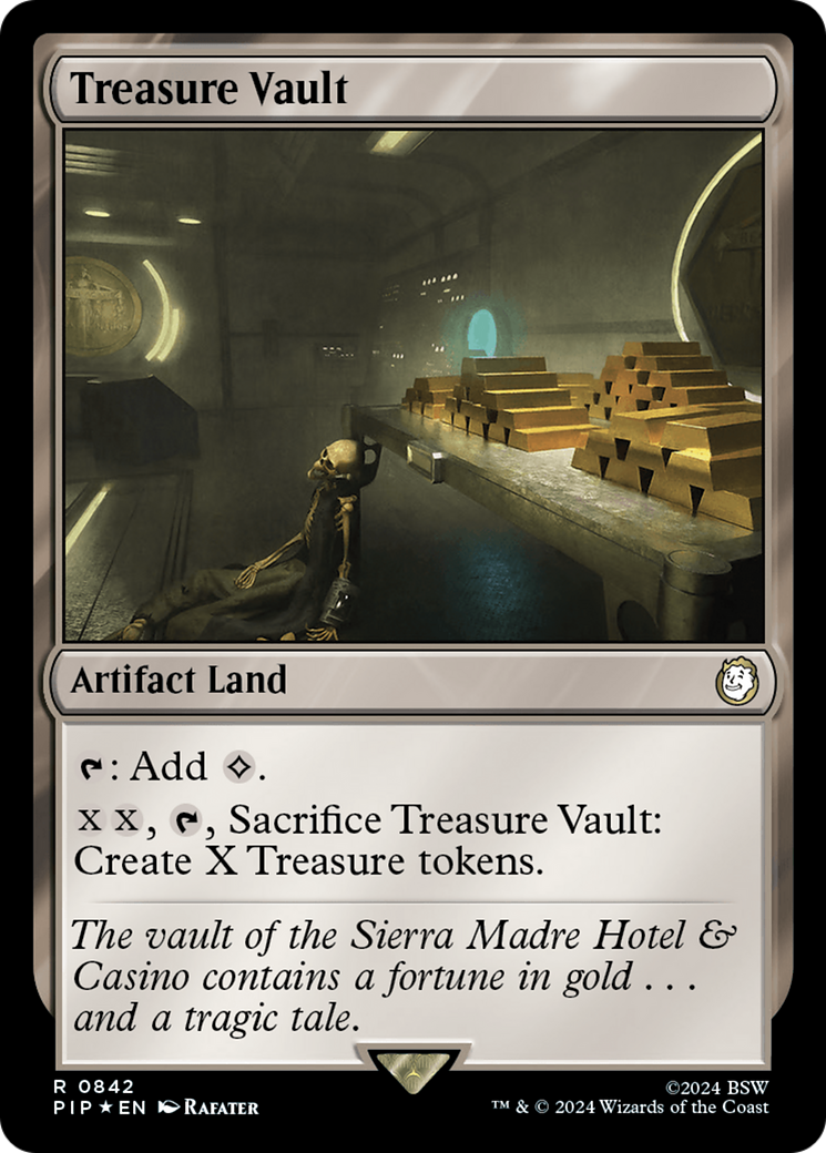Treasure Vault (Surge Foil) (PIP-842) - Fallout Foil