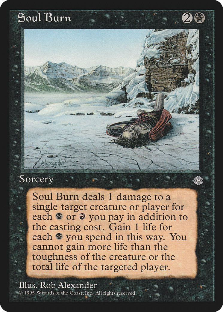 Soul Burn (ICE-) - Ice Age