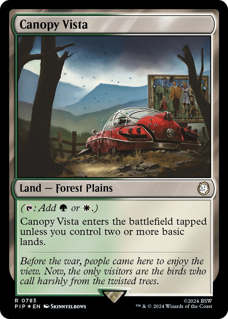 Canopy Vista (Surge Foil) (PIP-783) - Fallout Foil