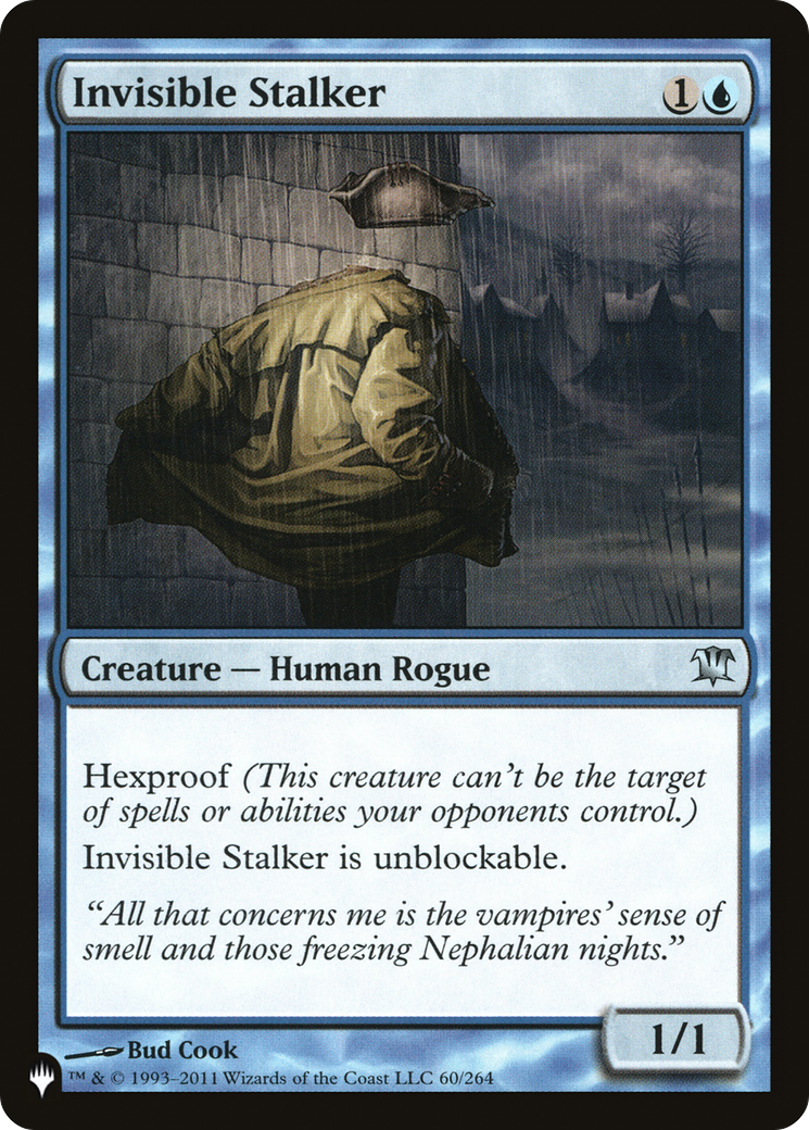 Invisible Stalker (LIST-60/264) - The List
