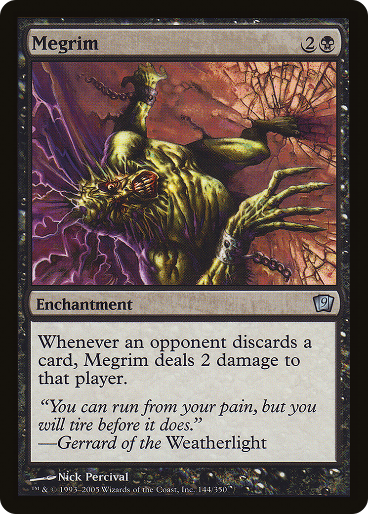 Megrim (9ED-144) - 9th Edition