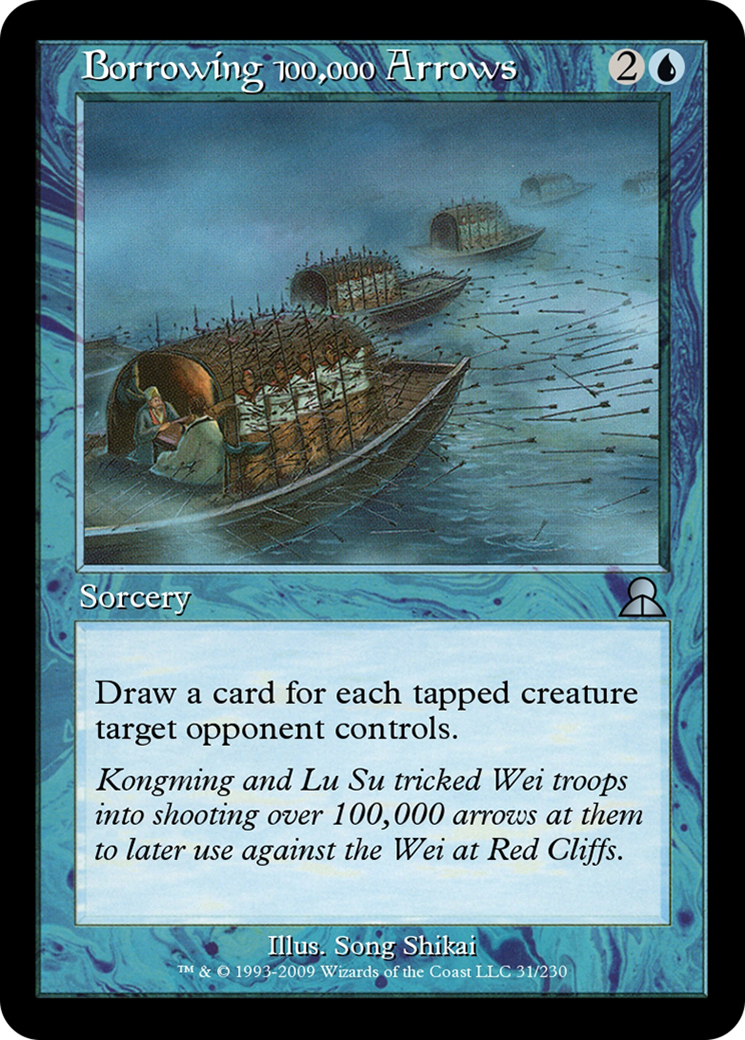 Borrowing 100,000 Arrows (ME3-031) - Masters Edition III Foil