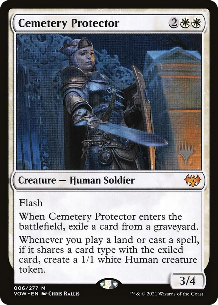 Cemetery Protector (PPDFT-006) - Innistrad: Crimson Vow Promos Foil