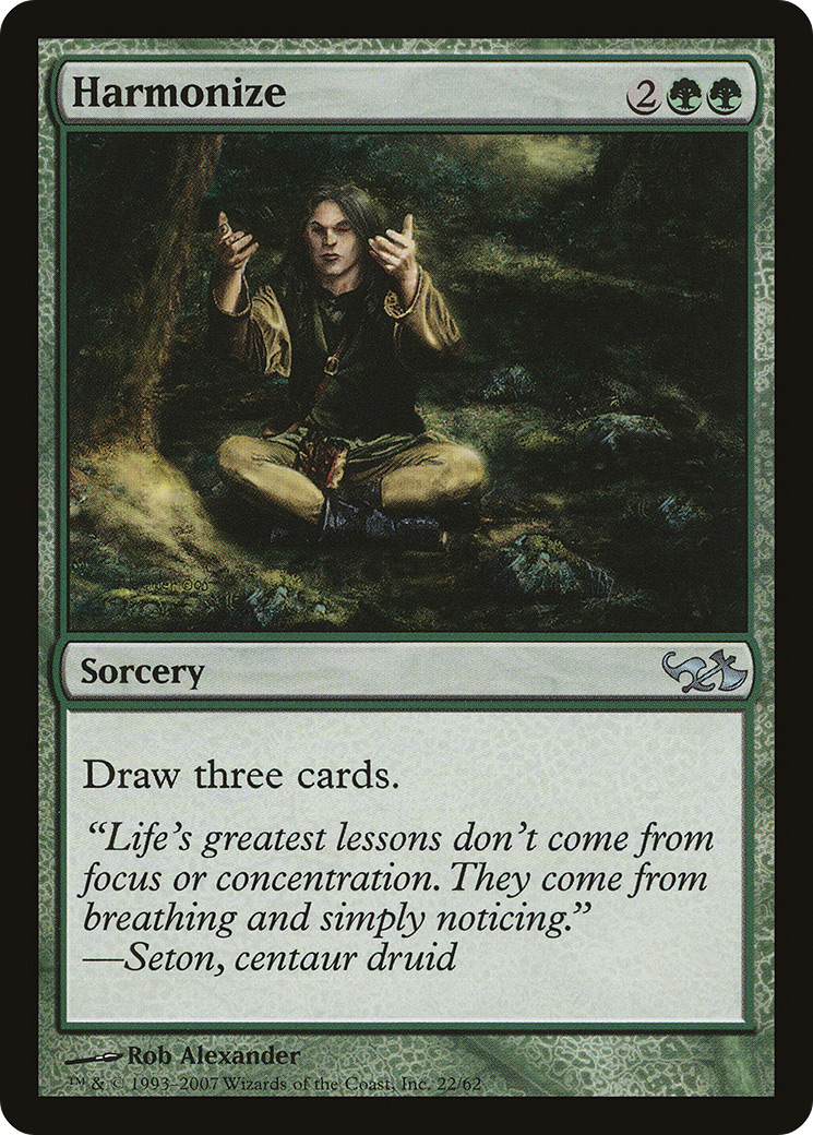Harmonize (EVG-022) - Duel Decks: Elves vs. Goblins