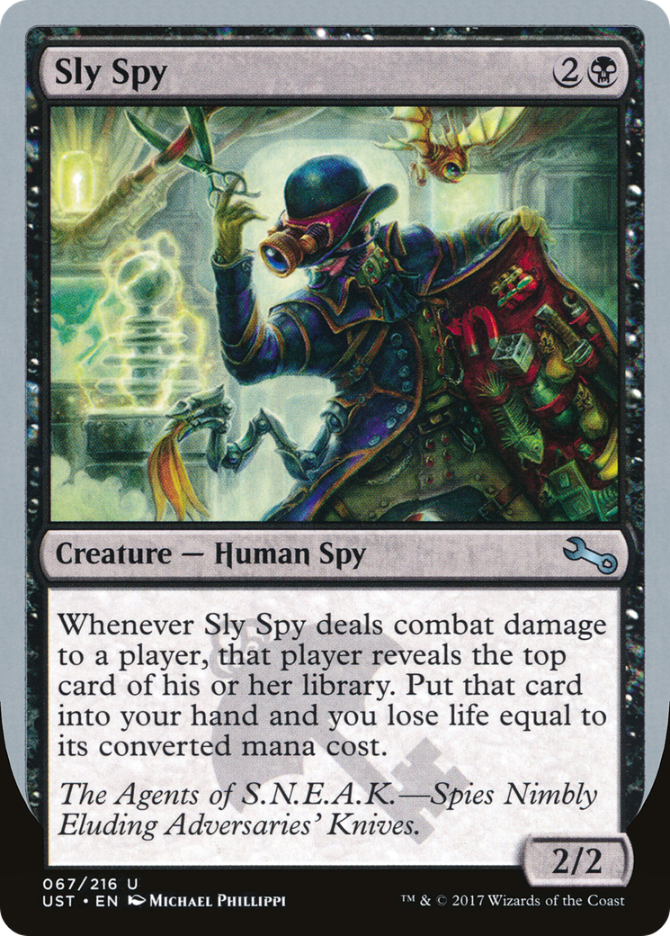 Sly Spy (E) (UST-67E) - Unstable Foil