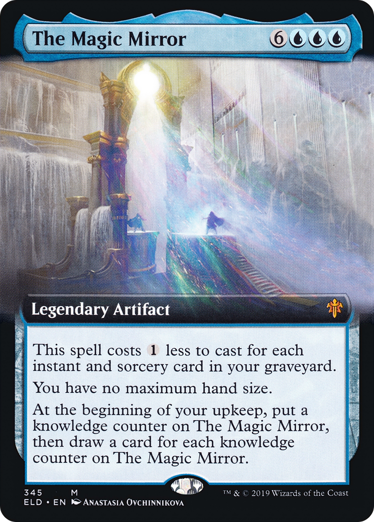 The Magic Mirror (Extended Art) (ELD-345) - Throne of Eldraine: (Extended Art) Foil