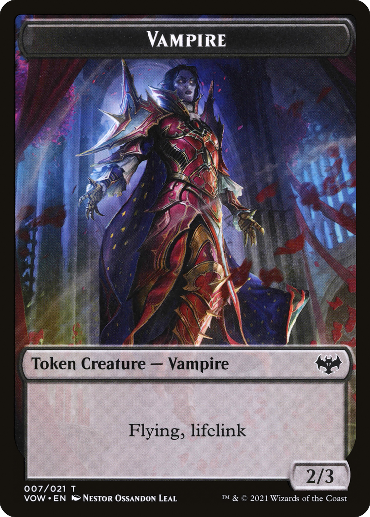 Vampire (TVOW-007) - Innistrad: Crimson Vow Tokens
