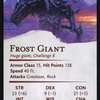 Rimeshield Frost Giant // Frost Giant (AAFR-005) - Adventures in the Forgotten Realms Art Series (Borderless) Foil