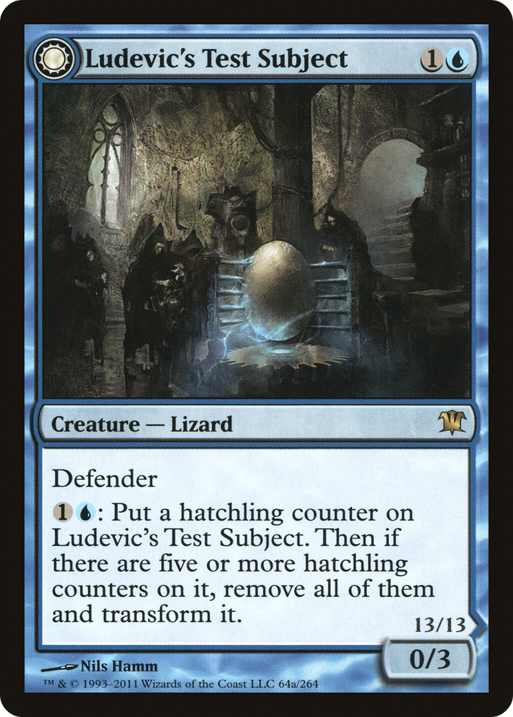 Ludevic's Test Subject (ISD-064) - Innistrad: (Double Faced Transform)