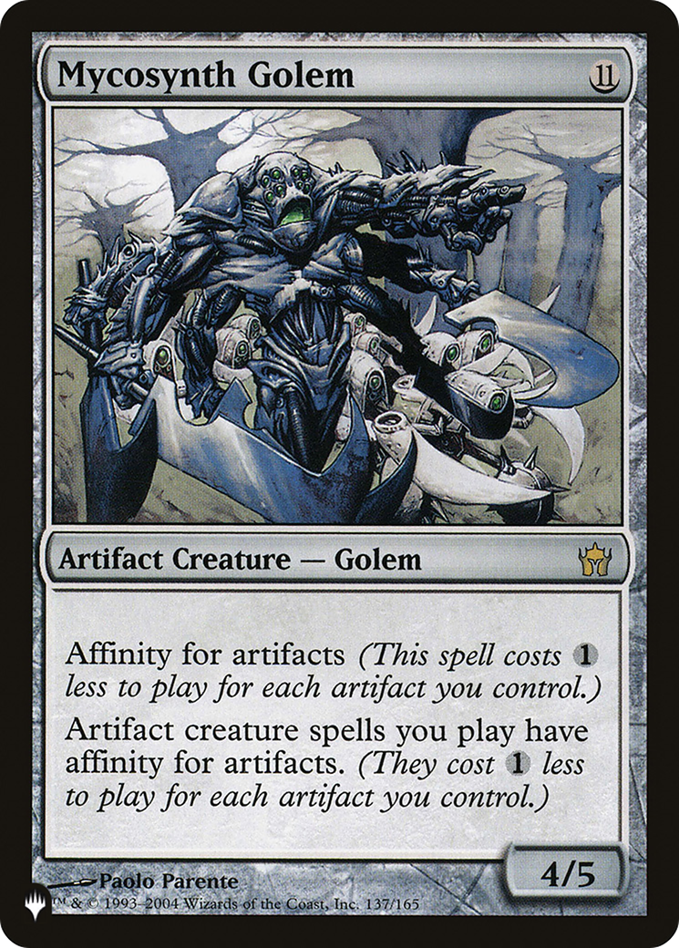 Mycosynth Golem (LIST-137/165) - The List