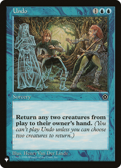 Undo (LIST-) - The List