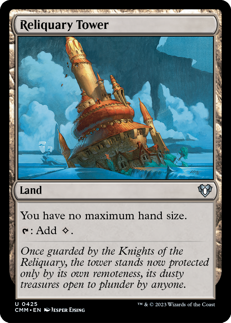 Reliquary Tower (CMM-425) - Commander Masters Foil