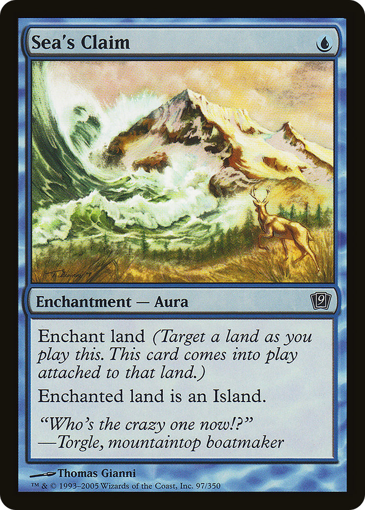 Sea's Claim (9ED-) - 9th Edition