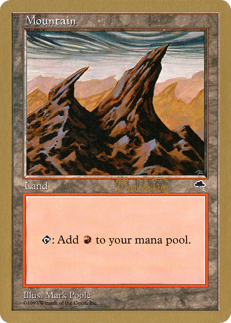 Mountain (Right) - 1999 Mark Le Pine (TMP) (WCD-) - World Championship Decks 1999