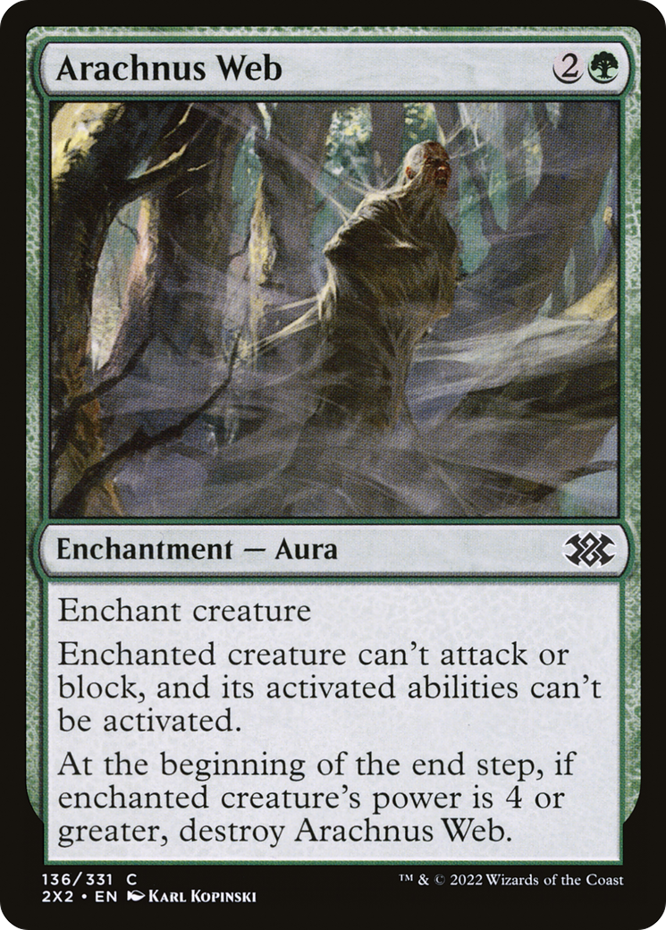 Arachnus Web (2X2-136) - Double Masters 2022